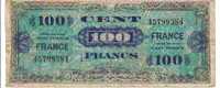 France Recto 100 Francs N°45799384 - 1945 Verso Francés