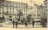 Cpa 696 - LYON - Fontaine Bartholdi (place Des Terraux) - Lyon 1