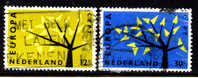 PAYS-BAS - Yvert - 758/59 - Cote 1 € - 1962