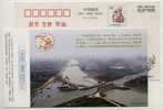 China 1999 Wangyuhe River Water Project Hydroproject Advertising Pre-stamped Card - Agua
