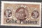 Saint-Pierre & Miquelon 1917 Michel Colis Postaux 4 Neuf ** Cote (2007) 4.00 € Pêcheur - Used Stamps
