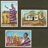 ZAMBIA 1974 CTO Stamp(s) Kaunda 120-122 #6385 - Zambia (1965-...)