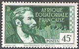 Afrique Equatoriale Française 1937 Michel 41 Neuf * Cote (2002) 0.80 € Pierre Savorgnan De Brazza - Ungebraucht