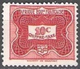 Afrique Equatoriale Française 1947 Michel Taxe 12 Neuf ** Cote (2002) 0.50 € Petit Chiffre - Ungebraucht