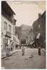 CPA 39 POLIGNY - Grande Rue Et Rocher Du Dent - Poligny