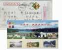 Dam,Cruise Sightseeing,China 2006 Wan'anhu National Forest Parkl Advertising Pre-stamped Card - Water