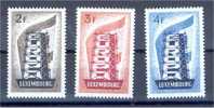 LUXEMBOURG 1956 COMPLETE SET 1956 NEVER HINGED, F/VF **! - Neufs