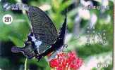 PAPILLON Butterfly SCHMETTERLING VlinderTelecarte (291) - Schmetterlinge