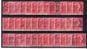 FRANCE - 1011 Obli (40 Timbres) - 1955-1961 Marianne (Muller)