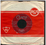 * 7" * FABIAN - I'M A MAN / HYPNOTIZED (1959 ?) On Champ Records - Collector's Editions