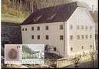 Liechtenstein Lot 2 CM 1er Jour FDC Musées - Archéologie Histoire - Cartoline Maximum