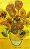 Chine : Entier, Peinture, Impressionte, Bouquet, Fleur, Tournesol, Sunflower, Van Gogh - Impressionisme