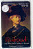 REMBRANDT Schilderij Op Telefoonkaart USA Ongebruikt (1) - Painting