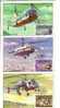 GOOD USSR MAXICARDS 1980 - RUSSIAN Helicopters - Set 6 MC - Hubschrauber