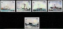 ALDERNEY..1987..Michel # 32-36...MNH. - Alderney