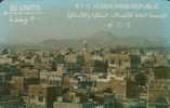 YEMEN 50 U SKYLINE OF TOWN  SANAA  FIRST GPT CARD CODE: 1YEMA - Yémen