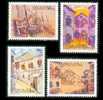 1996 MACAO LANDSCAPE PAINTING OF DU NIANYU STAMP 4V - Unused Stamps