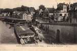 60 PONT STE MAXENCE Quai De La Pecherie, Bateau Lavoir, Ed Vandenhove, 1918 - Pont Sainte Maxence