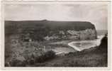 Yport : Vue Sur La Ville Et La Falaise Chicard (circulée, 1956) - Yport