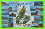 THE CAPE BRETON TARTAN, N.S. - GREETINGS FROM CAPE BRETON ISLALND & CABOT TRAIL - - Cape Breton
