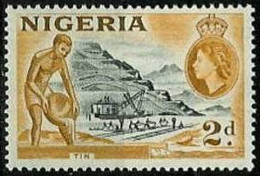 NIGERIA..1953..Michel # 74...MLH...MiCV - 6 Euro. - Nigeria (...-1960)