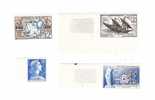 4 TIMBRES NEUFS SANS CHARNIERE 1957 - Unclassified