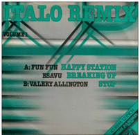 * 12" * ITALO REMIX Vol.1 - FUN FUN / ESAVU / VALERY ALLINGTON - 45 T - Maxi-Single