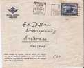 Au073 / K.L.M. Erstflug – 24. 10.  1934 –  MIT NOTLANDUNG  In Albury – Offiz. Umschlag - Cartas & Documentos