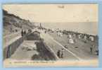 FOLKESTONE  ON THE NEW PROMENADE  IN 1908 POSTCARD WENT TO BELGIUM - Folkestone