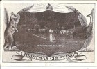 Au101 / Weihnachtskarte (Sonderanfertigung ) 1917 In Die Schweiz Ex Rockhampton (Australian Billabong) - Brieven En Documenten