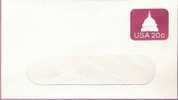 US Scott U601, 20-cent Small Window Envelope, Capitol Dome , Mint - 1981-00