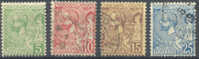 Lot N°4181   MONACO N°22-23-24-25, Coté 9.50 Euros - Other & Unclassified