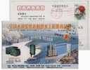 Smoothly Waterfall,China 2000 Water Filter And Cleaning Systems Advertising Postal Stationery Card - Water