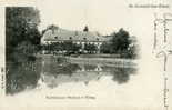 St-AMAND-les-EAUX   -    Etablissement Thermal Et L' Etang   (Carte Ayant Voyagé En 1904) - Saint Amand Les Eaux