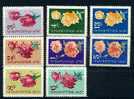 FLEURS / TIMBRES BULGARIE / 1126 A 1133 / ROSES - Rozen