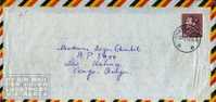 A00022 - Enveloppe Avec Lettre - De La Belgique Vers Le Congo Belge - Cob 848a - 1936-1951 Poortman