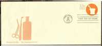 USA 1976 MEDICINE, DOCTORS TOOLS PRE STAMPED ENVELOPE # 6531 - Other & Unclassified