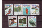 Rep. Congo - Serie N. 860/66 Used (Yvert) JO Barcellona 1992 - Inverno1992: Albertville