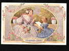 1916 Illustrator  KRAENZLE - EASTER  Gesegnete Ostern Trav AUSTRIA Series - 673 DEVITSCHER SCHUT VEREIN 1830 Pc 19095 - Kraenzle