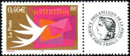 France Personnalisé N° 3479 A ** Invitation 2002 - Logo Cérès - Andere & Zonder Classificatie