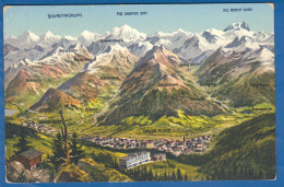 Schweiz; Davos, Panorama - Davos