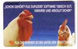 CHICKEN ( Germany Rare Card ) - Poule - Fowl - Poulet - Gallina - Pollo - Chickens - Bird - Oiseau FUJI  (only 5.000 Ex) - Hiboux & Chouettes