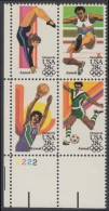 !a! USA Sc# C101-C104 MNH PLATEBLOCK (LL/2222/a) - Summer Olympics - 3b. 1961-... Ungebraucht