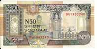 50 SHILIN  "SOMALILAND" Mogadishu North Forces 1991 P.R2 UNC   Ble 71 - Somalie