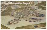 CPA ETATS UNIS - Detroit Metropolitain Wayne County Airport - Other & Unclassified