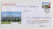 Basketball Stand,China 2005 Hubei Kaicheng High School Postal Stationery Envelope - Basketball