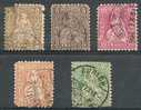 Switzerland - Several Damaged 1860s Helvetias - Gebraucht