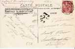 PM021 / MONACO -  Ansichtskarte – Cap Martin – Per Ambulante Nice A Ventimille Nach England - Lettres & Documents