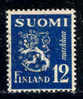 Finland, Yvert No 302 - Usati