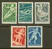 NEDERLAND 1948 Mint Never Hinged Stamp(s) Child Welfare 508-512  Scan M77 - Nuovi